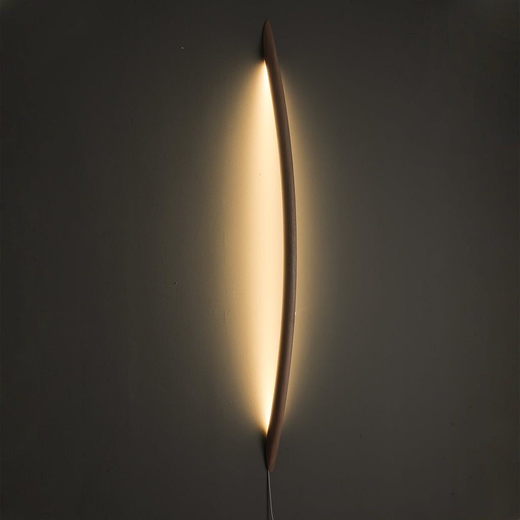 Linea Tapered Wood LED Wall Sconce - product view 24