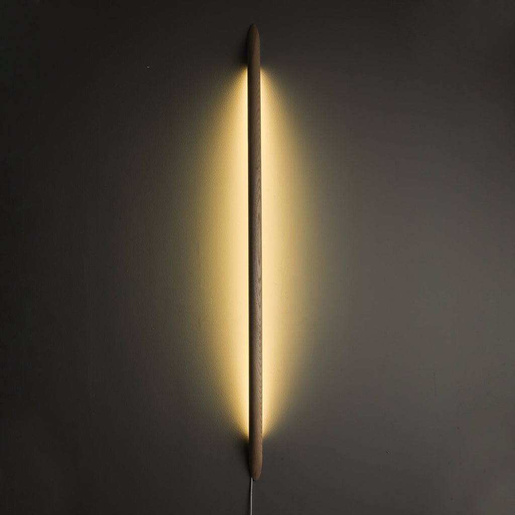 Linea Tapered Wood LED Wall Sconce - product view 25
