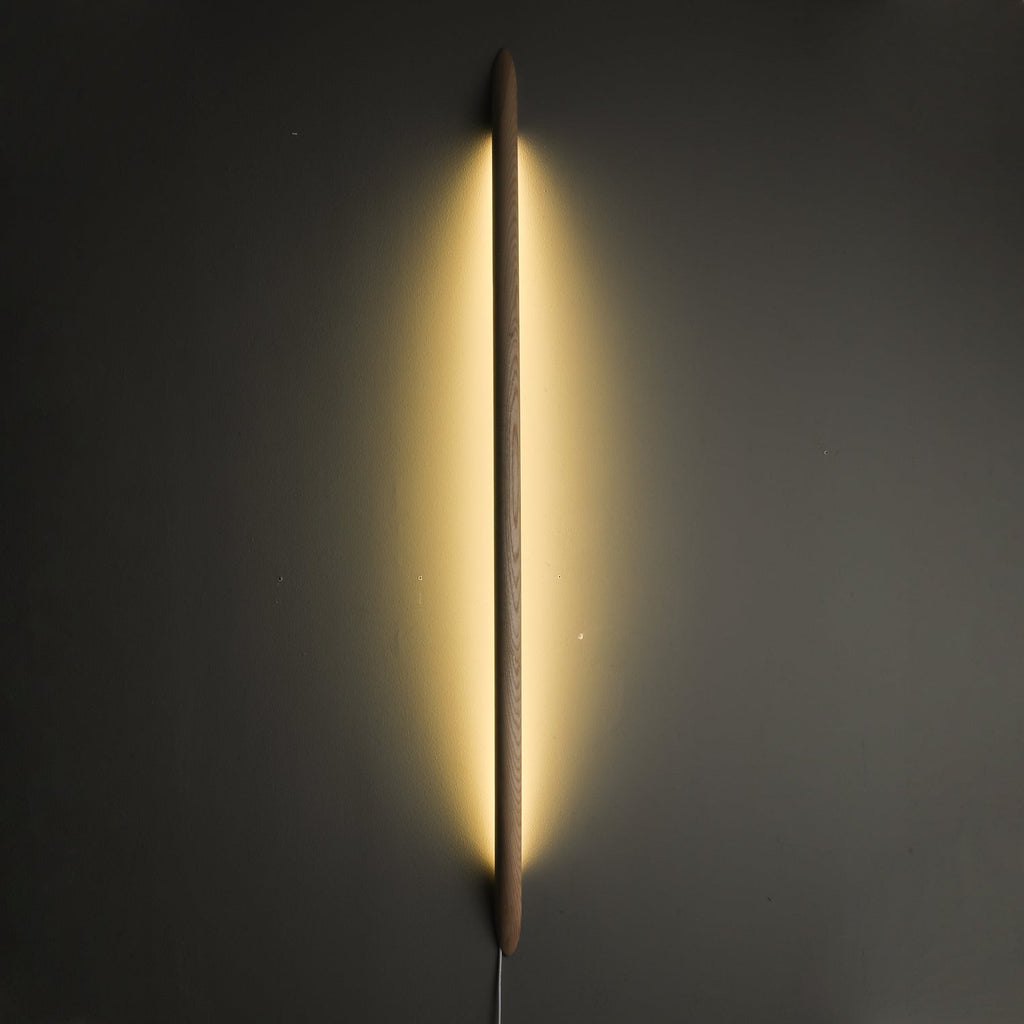 Linea Tapered Wood LED Wall Sconce - product view 30