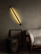 Linea Tapered Wood LED Wall Sconce - product view 56