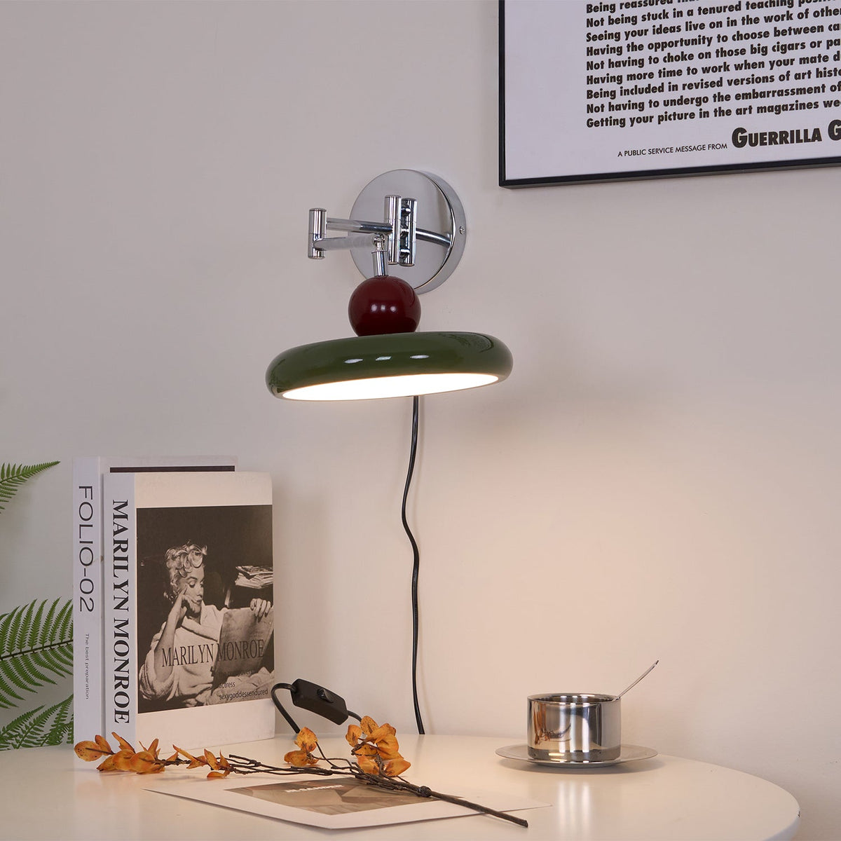 Lola Plug-In LED Wall Lamp – wall sconce view 10