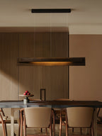 Lucien Linear Pendant Lamp — product and interior detail 2
