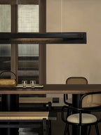 Lucien Linear Pendant Lamp — product and interior detail 4