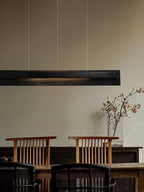 Lucien Linear Pendant Lamp — product and interior detail 6