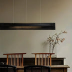 Lucien Linear Pendant Lamp — product and interior detail 12