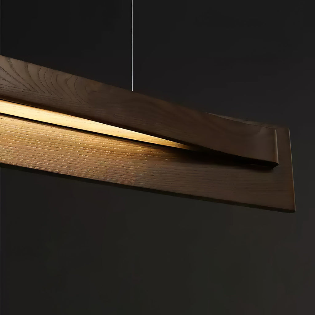Lucien Linear Pendant Lamp — product and interior detail 14