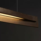 Lucien Linear Pendant Lamp — product and interior detail 14