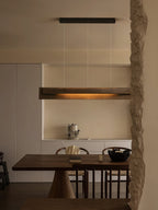 Lucien Linear Pendant Lamp — product and interior detail 15