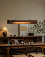 Lucien Linear Pendant Lamp — product and interior detail 19