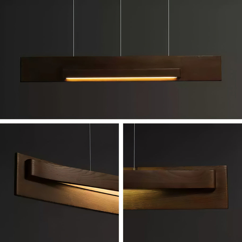 Lucien Linear Pendant Lamp — product and interior detail 21