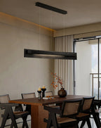 Lucien Linear Pendant Lamp — product and interior detail 22