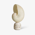 Lumora Alabaster Shell LED Table Lamp – table lamp view 1