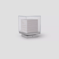 Lunel Glass Cube LED Table Lamp — finish, form and interior detail 9