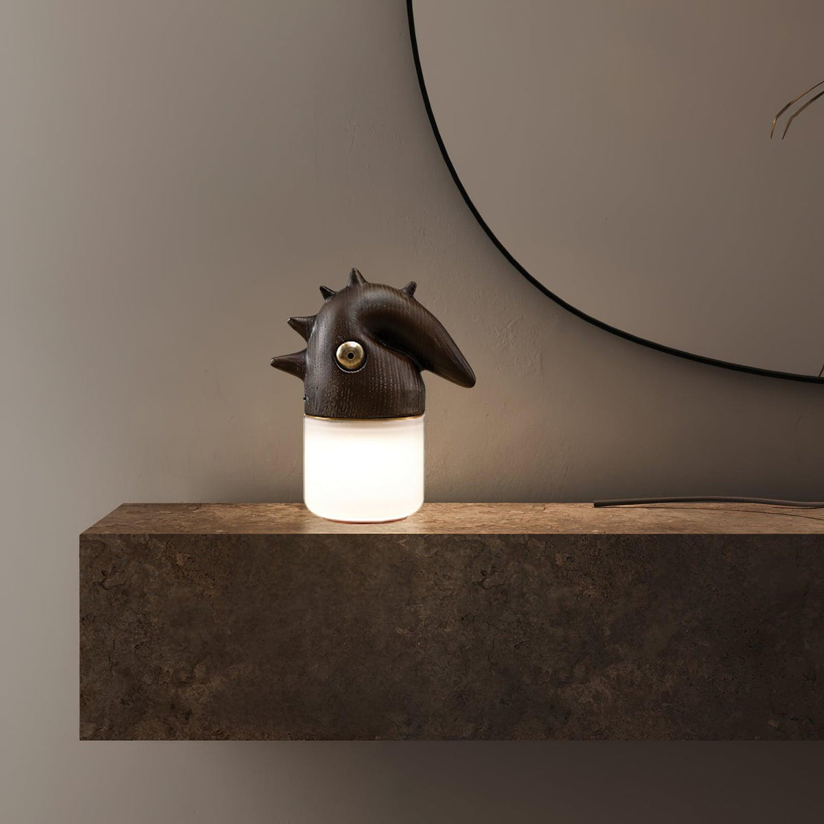 Luolongzi Table Lamp — product and interior detail 11
