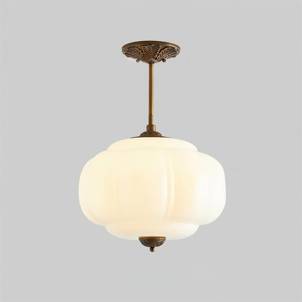 Maravine Rippled Glass Ceiling Light — design and interior detail 10