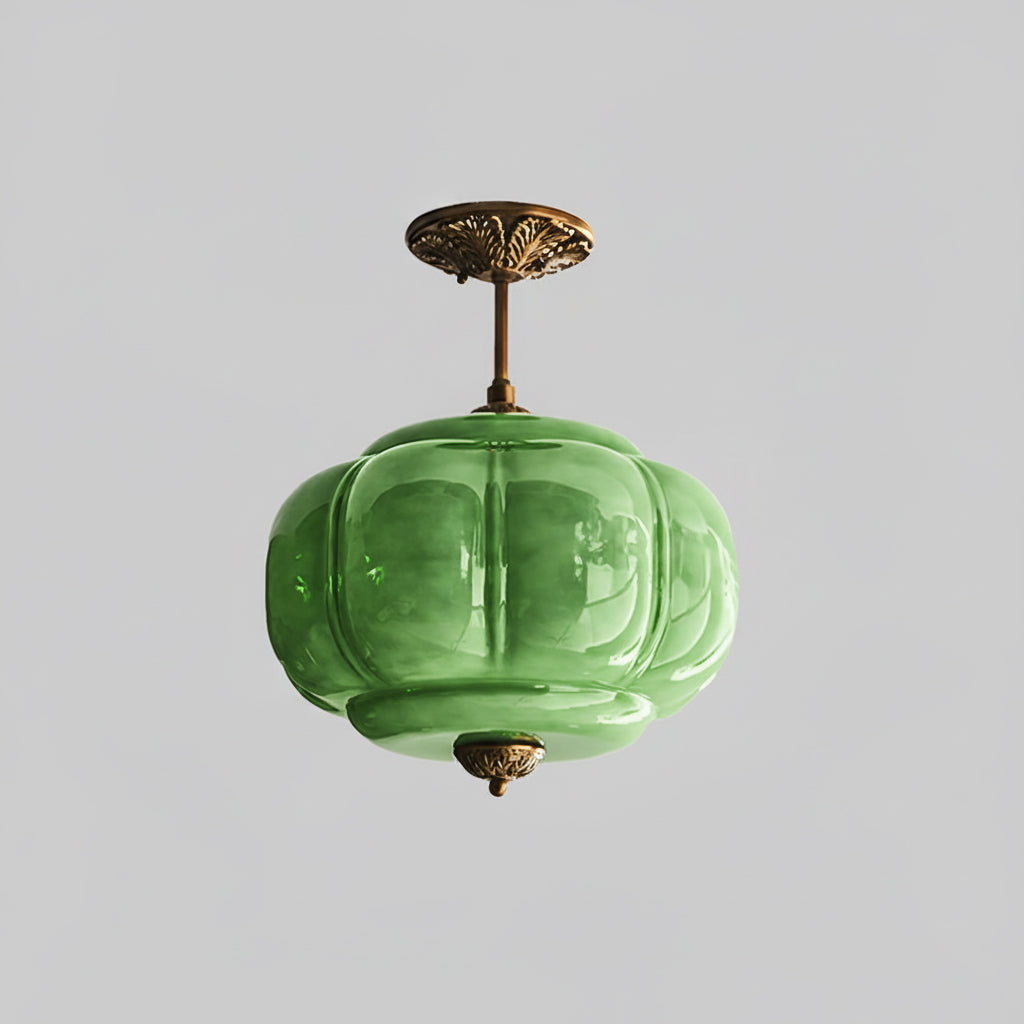 Maravine Rippled Glass Ceiling Light — design and interior detail 13