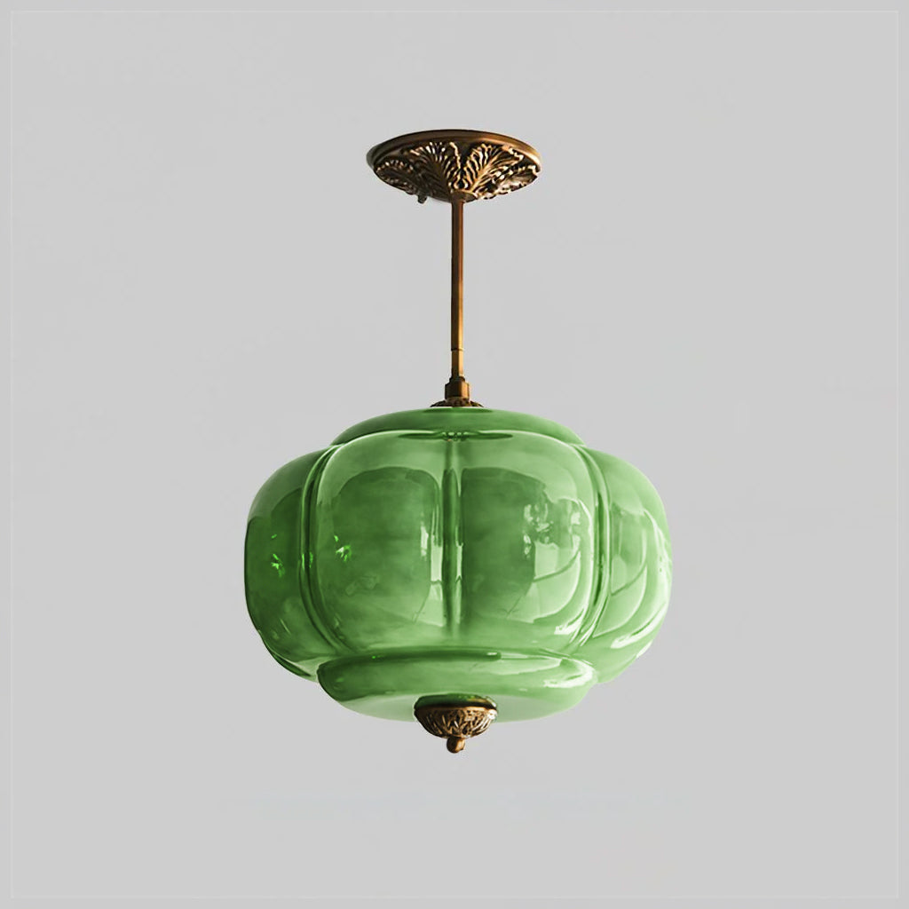 Maravine Rippled Glass Ceiling Light — design and interior detail 14