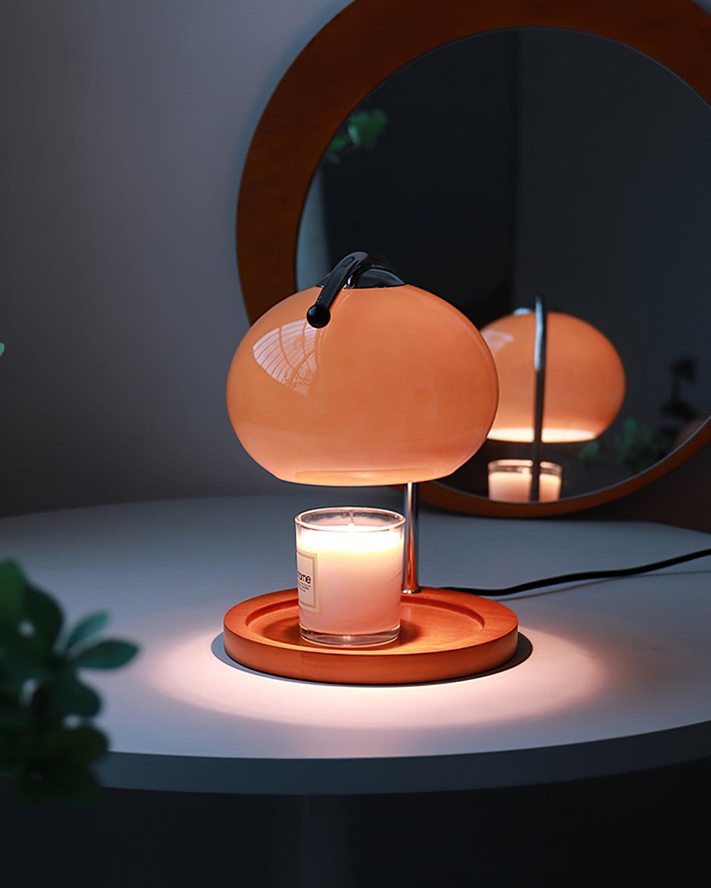 Mauri Candle Warmer Lamp — product and interior detail 3