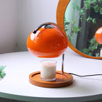 Mauri Candle Warmer Lamp — Orange