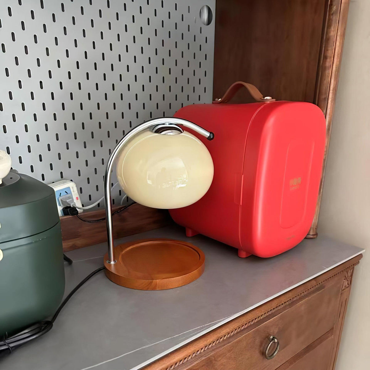 Mauri Candle Warmer Lamp — product and interior detail 8
