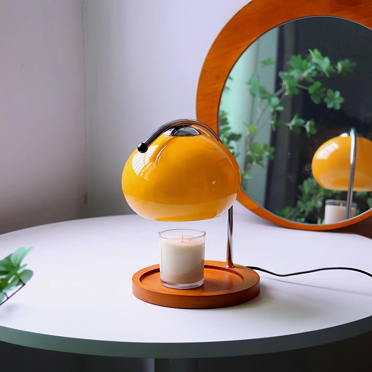 Mauri Candle Warmer Lamp — product and interior detail 12