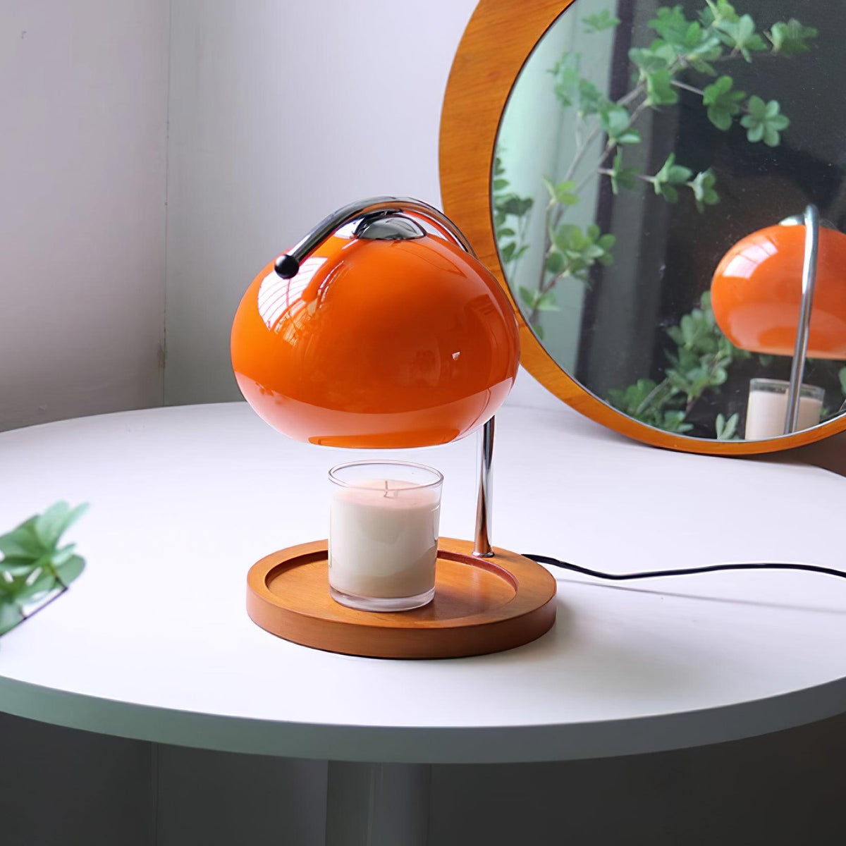 Mauri Candle Warmer Lamp — product and interior detail 13