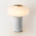 Mavelle Marble Rechargeable Table Lamp — finish, form and interior detail 7