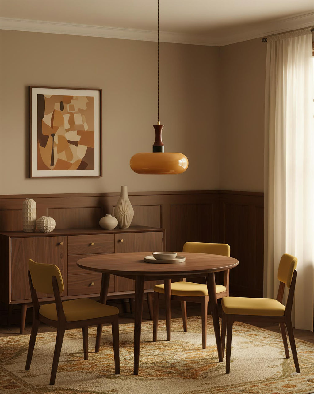 Mayon Glass Plug-In Pendant Light — interior or design detail 5