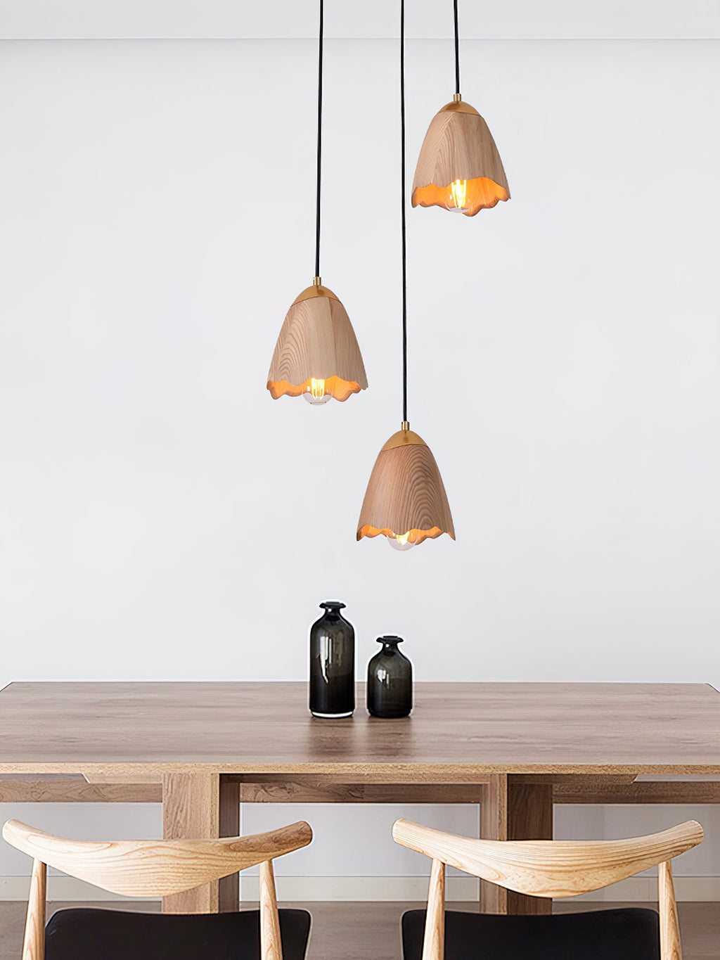 Melody Bell Wood Pendant Light — design and interior detail 7