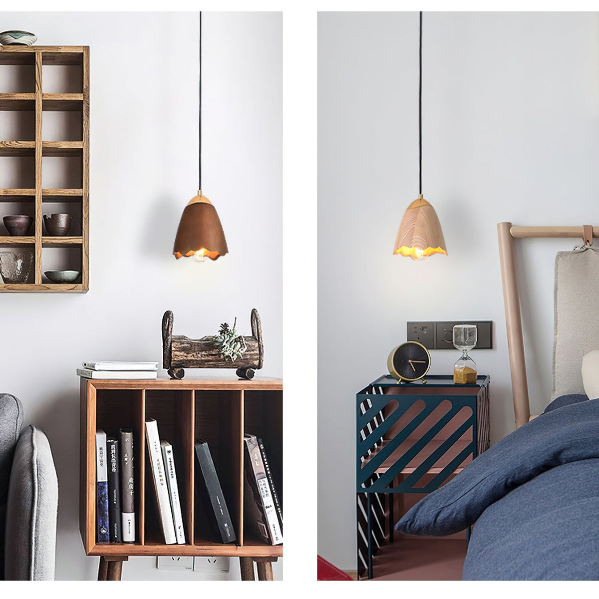 Melody Bell Wood Pendant Light — design and interior detail 10