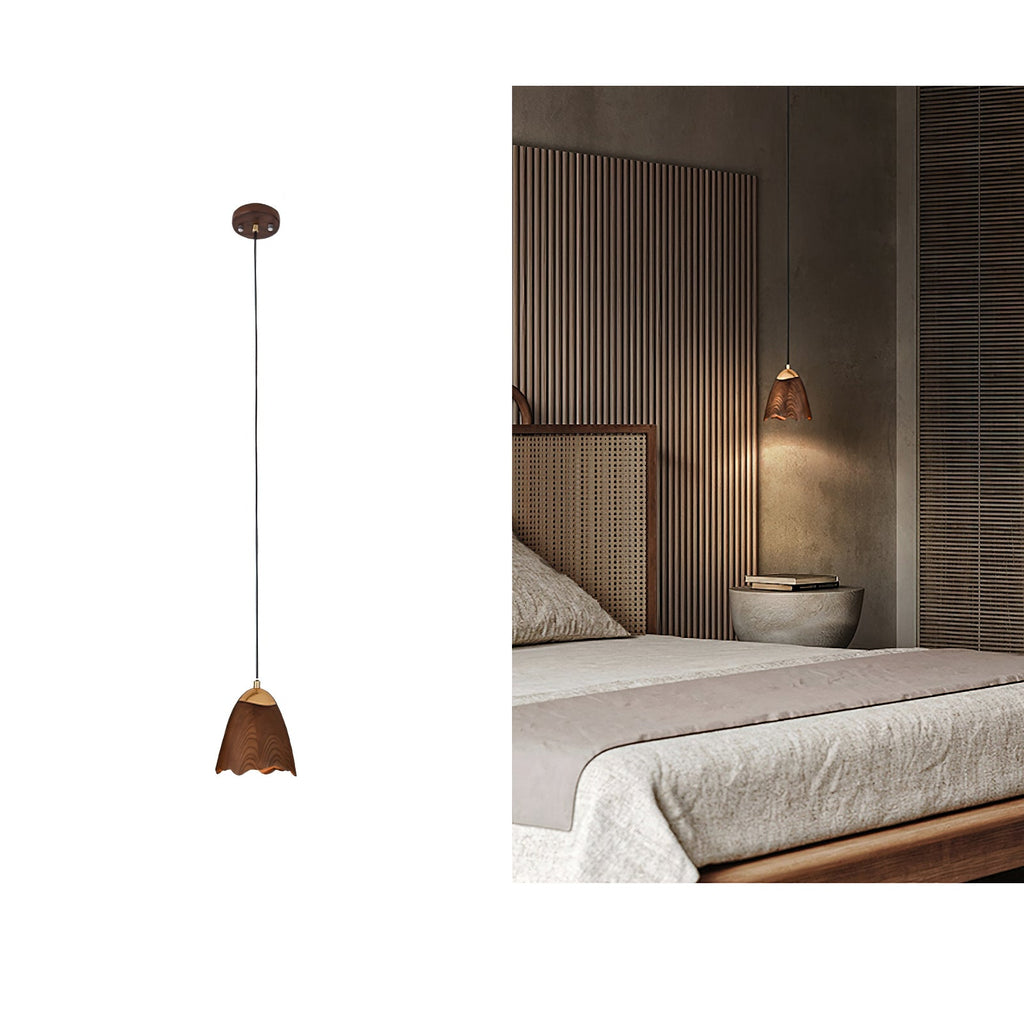 Melody Bell Wood Pendant Light — design and interior detail 12