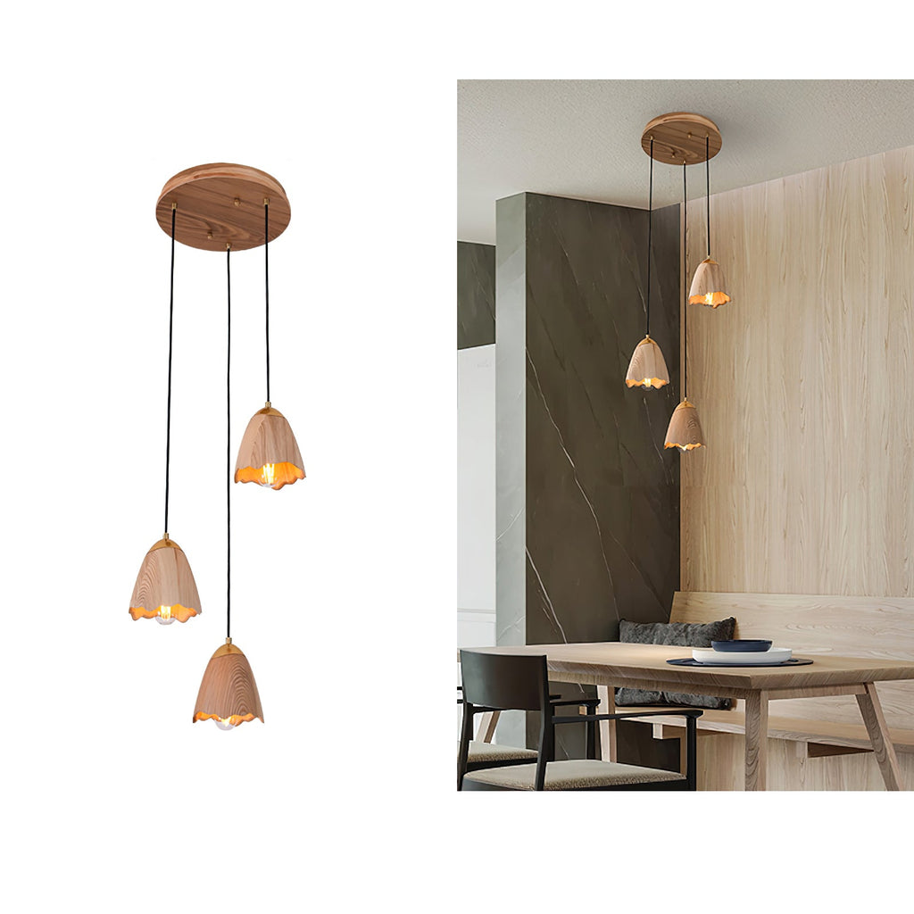 Melody Bell Wood Pendant Light — design and interior detail 15