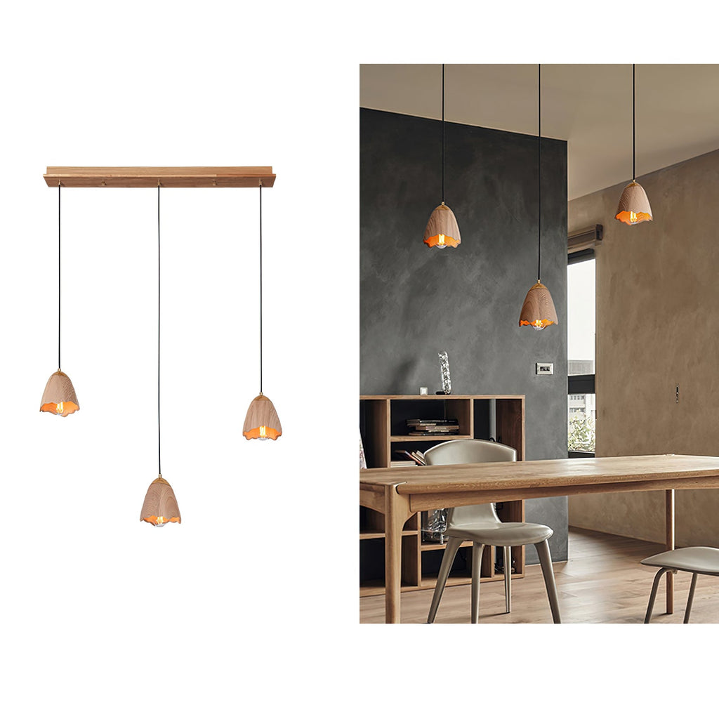 Melody Bell Wood Pendant Light — design and interior detail 17