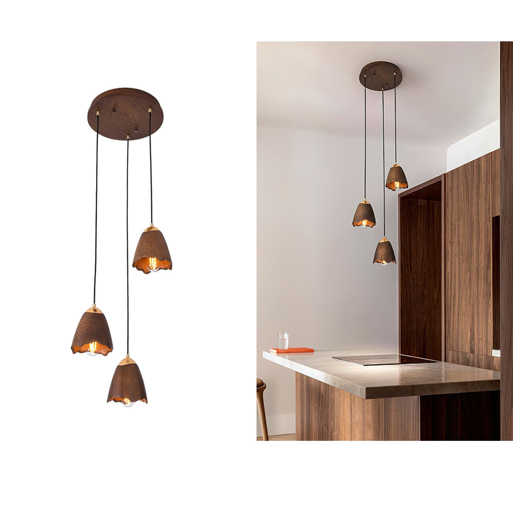 Melody Bell Wood Pendant Light — design and interior detail 21