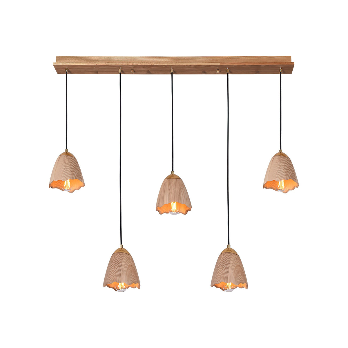 Melody Bell Wood Pendant Light — design and interior detail 26