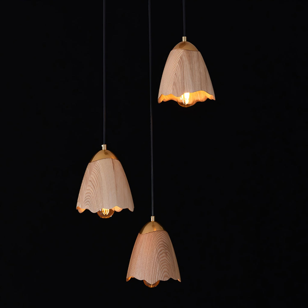 Melody Bell Wood Pendant Light — design and interior detail 27