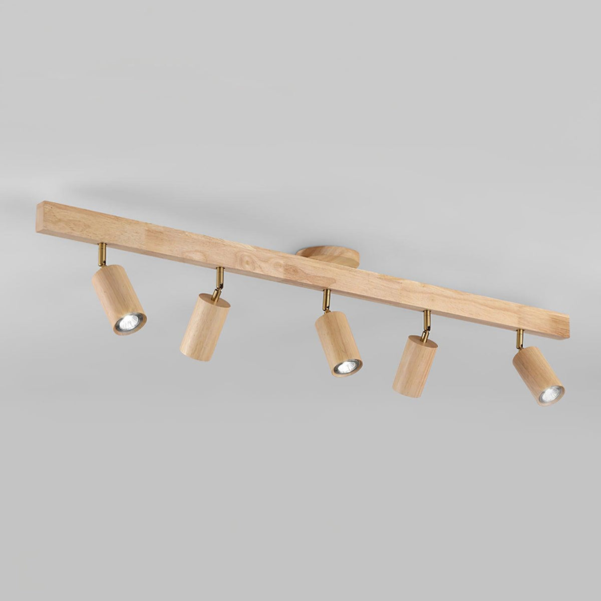 Merlo Wood LED Rail Ceiling Light — design and interior detail 11