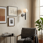 Mian Alabaster Flower Wall Sconce – wall sconce view 7