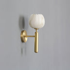 Mian Alabaster Flower Wall Sconce – wall sconce view 19