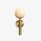 Mian Alabaster Flower Wall Sconce – wall sconce view 26