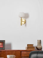 Mian Alabaster Flower Wall Sconce – wall sconce view 30