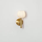 Mian Alabaster Flower Wall Sconce – wall sconce view 38
