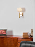 Mian Alabaster Flower Wall Sconce – wall sconce view 39