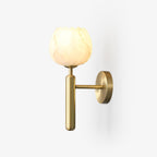Mian Alabaster Flower Wall Sconce – wall sconce view 41