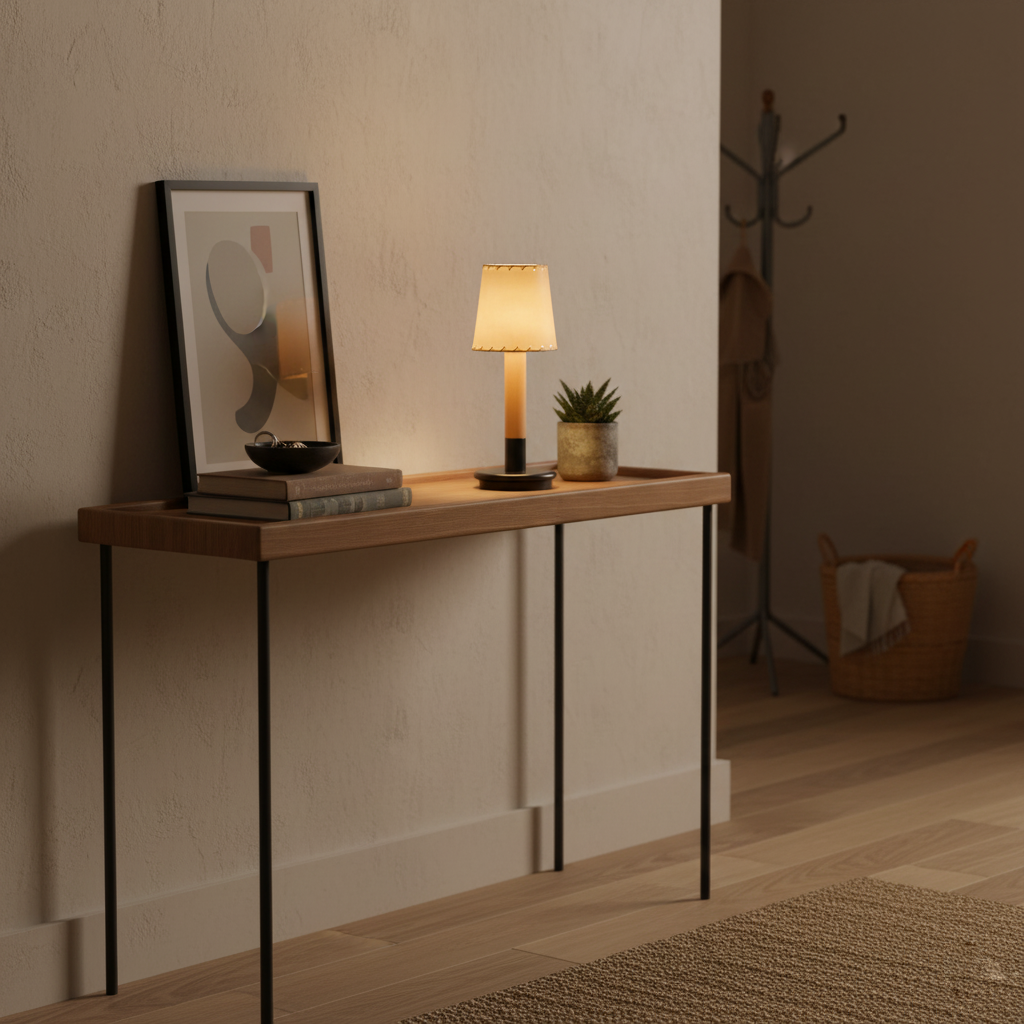 Minima Rechargeable Wood Table Lamp – table lamp view 17