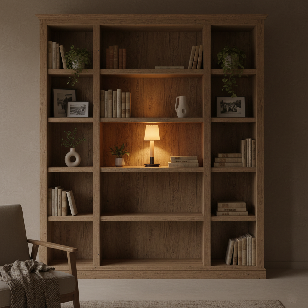 Minima Rechargeable Wood Table Lamp – table lamp view 24
