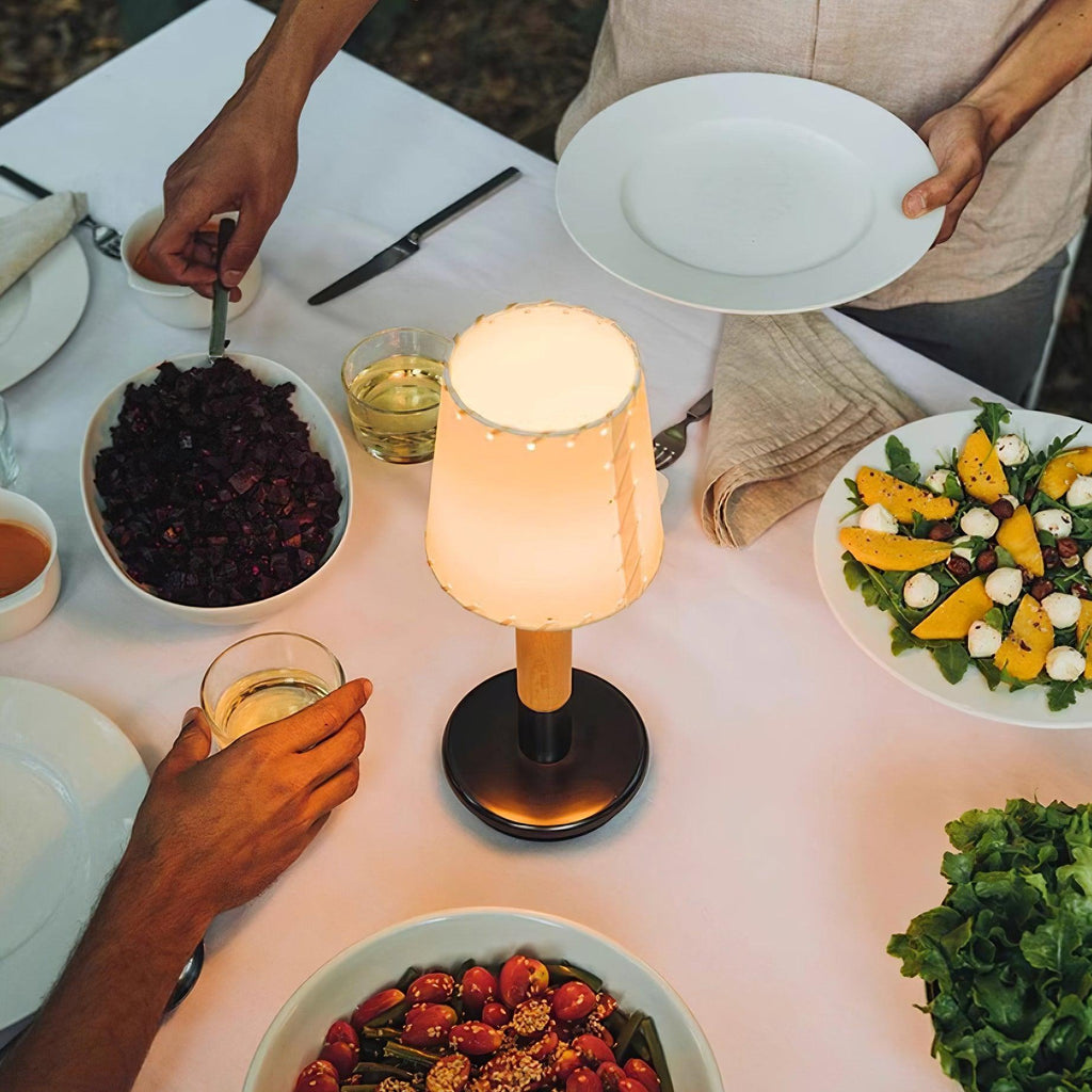 Minima Rechargeable Wood Table Lamp – table lamp view 37