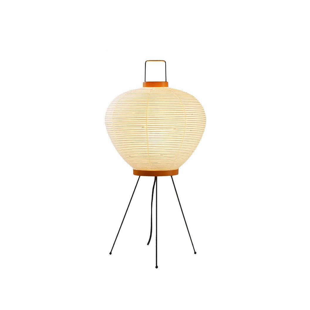 Mirel Tripod Paper Lantern Table Lamp — Model A