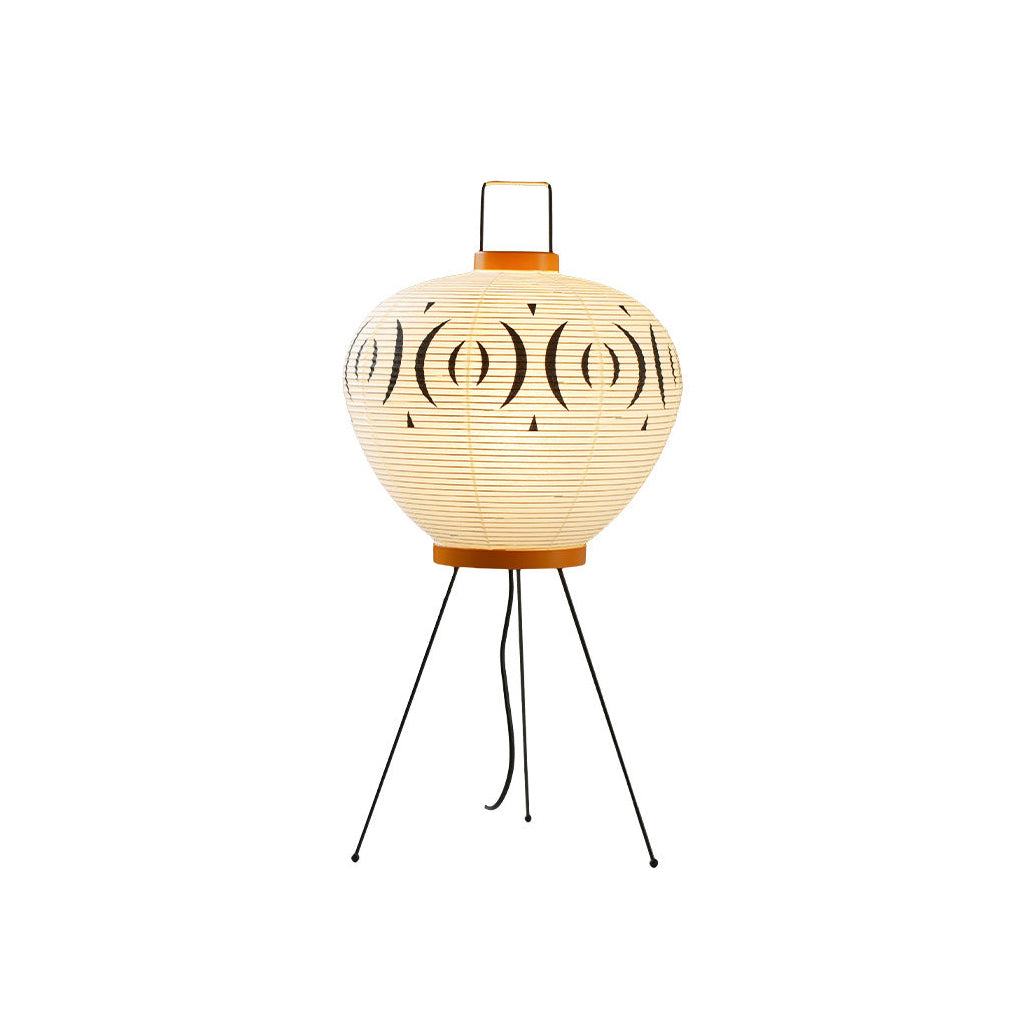 Mirel Tripod Paper Lantern Table Lamp — Model E