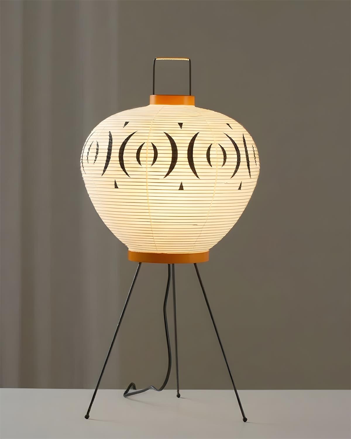 Mirel Tripod Paper Lantern Table Lamp — product detail 11
